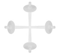 WRITWAA 4 Pezzi Portarocchetto in Plastica Resistente per Macchina da Cucire Domestica Supporto Filo Versatile e Facile da Installare Ricambio Durevole per Accessori Cucito