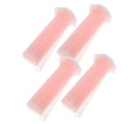 WRITWAA 4 Pezzi Rete per Confezioni Floreali Rosa 27cm X 3,6m in Poliestere e Acrilico, Flessibile e Facile da Modellare Delicato Motivo a Increspatura per Decorazioni Nuziali e Bouquet