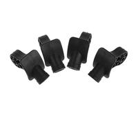 WRITWAA 4 Pezzi Supporto per Ruote Valigia Struttura Resistente per Sostituzione Compatibile con Diversi Modelli Facile da Installare per Viaggi senza Problemi