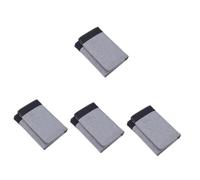WRITWAA 4 Pz portafoglio per uomo raccoglitore carte portacarte gabs portafogli portatessera travel wallet card holder sacchetto della carta di credito Porta carte sacchetto di carte tela