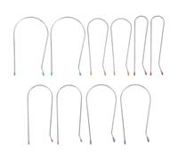 WRITWAA 40pezzi Clip per Bigodini Caldi di Ricambio Clip Forma di U per Bigodini Elettrici Resistente al Calore Compatibile Bacchette per Permanente