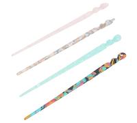 WRITWAA 4pezzi Bacchette per Capelli da Donna di Forcine Cinesi Antiche Accessori per Capelli per Chignon Durevoli