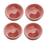 WRITWAA 4pezzi Ciotola Per Ammollo Per Manicure Vaschetta Per Ammollo Per Unghie Ciotola Per Manicure Strumento Per Adatto Per Rimuovere Unghie Finte Realizzato in Materiali