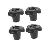 WRITWAA 4pezzi Coprigambe Per Stampelle in Gomma e Metallo Antiscivolo e Protettivo Per Pavimenti Duri Come Parquet Legno Laminato e Piastrelle Quantità Sufficiente Per Diverse Esigenze