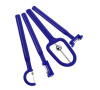 WRITWAA 4pezzi Esercitatore Punta Lingua Per Allenamento Muscoli Della Bocca Strumenti Di Riabilitazione Linguaggio Miglioramento Articolazione e Potenza Adatto Per Ragazzo Ragazza e Adult