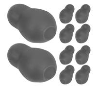 WRITWAA 5 Paia Punte Auricolari in Silicone Morbido per Stetoscopio Tappi Auricolari Riutilizzabili Antirumore Compatibili per Uso Clinico e Protezione Udito