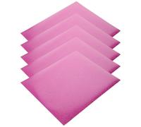 WRITWAA 5 Pezzi Film Vinile Termoadesivo Glitter per Tessuti con Trasferimento Termico Film per Stampa Hot Stamping Adesivi per Abbigliamento e Cappelli Decorativo per Cucito DIY