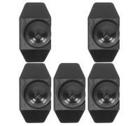 WRITWAA 5 Pezzi Interruttore Dimmer Rotativo a Filo per Lampade, Nero