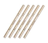 WRITWAA 5 Pezzi Penna per sopracciglia per barrette d'oro matita per gli occhi matite per sopracciglia con pennello pennarello sopracciglia eyebrow pencil sopracciglio impermeabile