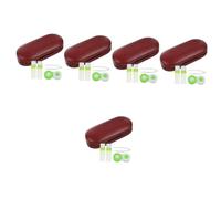 WRITWAA 5 Set Di Custodie Per Occhiali Contenitori Per Occhiali Porta Lenti Organizer Per Il Trasporto Di Occhiali Custodia Per Occhiali Portatile Custodia Per Occhiali Da Esterno