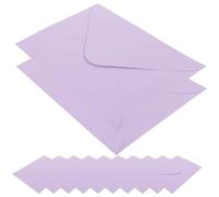 WRITWAA 50 Buste per Inviti di Nozze e Feste Buste Vuote in Carta Formato Standard Colore Lilla Chiaro Confezione da 50 Pezzi per Biglietti D’Auguri e Cartoline Adatte a Eventi e