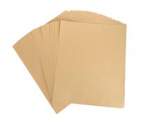 WRITWAA 50 Pezzi Carta di Scrittura Braille Resistente e Leggera in Colore Kaki per Ciechi e Studenti, Materiale Didattico per Uso Scolastico e Ambienti di Classe