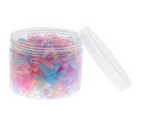 WRITWAA 500 Pezzi Corda alta elastica per bande elastico fasce per piccoli elastici per fasce elastiche per per ragazze Elastici per usa e getta