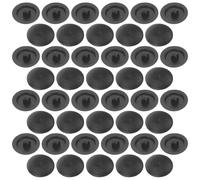WRITWAA 500 Tappi Copriviti a Vite in Plastica Nera per Mobili, Coprifori Decorativi Resistenti per Armadi e Elettrodomestici, Coperture Protettive per Viti Filettate Fissaggio Sicuro