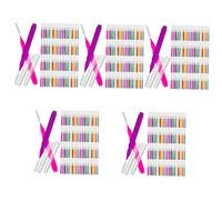 WRITWAA 500pezzi Spazzolini Interdentali Per e Apparecchi Facili Usare Per e Quotidiana Per Chi Apparecchi Colori Differenti