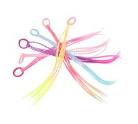 WRITWAA 6 Pezzi a Colori Per Intrecciare i Per i Estensioni Dei Per Per Ragazze Finti Treccia a Di Cavallo Fibra Chimica