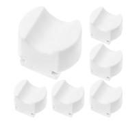 WRITWAA 6 Pezzi Accessori per Macchina Piegatrice di Anelli in Plastica Bianca la Creazione la Manutenzione di Anelli Nell'industria della Gioielleria