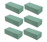 WRITWAA 6 Pezzi Blocchi di Schiuma Floreale per Composizioni Floreali Fai da Te Basi Floreali Sicure e Pratiche per Decorazioni in Casa e Negozi di Fiori