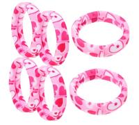 WRITWAA 6 Pezzi elastico per elastici per piccole fasce per Accessori per Bande elastiche per le donne bande di elastici multicolore tessuto