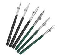 WRITWAA 6 Pezzi Penne da Disegno Regolabili in Metallo e Plastica per Linee Precise, Strumento Versatile per Illustrazione Tecnica e Cartografia