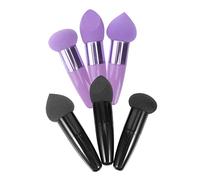 WRITWAA 6 Pezzi Set di penne di bellezza kit del make up spugnetta make up trucco spugna Crea spugne trucco soffio Miscelare penna per trucco cosmetico penne in spugna per trucco emulsione