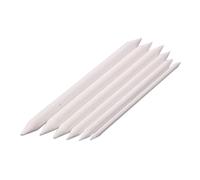 WRITWAA 6 pezzi Sfumini in Carta Bianca per Disegno e Schizzo Accessori per Bastoncini di Carboncino e Precisione Strumenti Resistenti e Pratici per Artisti Studenti e Appassionati di