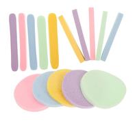 WRITWAA 60 pezzi Spugnette Compresse Spugne Cosmetiche Assorbenti per Detergente Struccante Esfoliante Naturale per Pulizia Profonda e Applicazione Maschere Portatili e