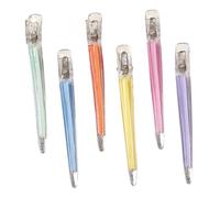 WRITWAA 6pezzi Forcine Per Di Becco d Anatra Fermagli Di Cristallo Accessori Per Resistente e Pratica Si Adatta Tutti i Tipi Di Acconciature Senza Lasciare Segni