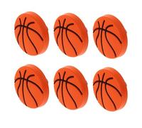 WRITWAA 6pezzi Maniglie Armadio Motivo Basket, in Lega di Zinco e Gomma, Facili da Installare e Confortevoli, per Cameretta e Mobili Casa