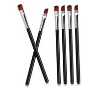 WRITWAA 6Pezzi Professionali Per Sopracciglia Angolati Per Ombretto Eyeliner e Sopracciglia Forniture Cosmetiche