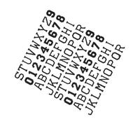 WRITWAA 72 pezzi Toppe Termoadesive Lettere e Numeri per Tessuti Patch Iron Sicure e Resistenti per Abbigliamento DIY Decorazioni Fai da Te per Vestiti Cappelli e Borse