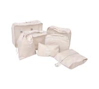 WRITWAA 7pezzi Cubi Organizzatori Per Valigie Organizer Da Viaggio Multiuso Sacchetti Per Scarpe Toiletry e Biancheria Per Viaggi e Conservazione Casa