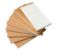 WRITWAA 8 pezzi Blocchi Appunti Tascabili Piccoli con Foglietti Righe Portatili e Strappabili per Studio Lavoro e Organizzazione Quotidiana