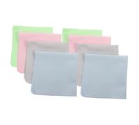 WRITWAA 8 Pezzi Pulire Il Panno Pulizia Occhio Panni Per Occhiali Salviette Per Lenti Detergente Per Occhiali Panni Puliti Per Occhiali Salviette Pulite Per Occhiali Pelle Scamosciata