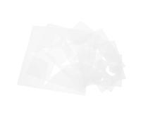 WRITWAA 8 Pezzi Stencil Decorativi Forma di Stella per Pittura Muro e Craft Plastica Riutilizzabile Modelli Versatili per Decorazioni Te su Pareti Vetri Tessuti e Legno Adatti Tutte Le