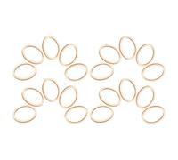 WRITWAA 80 Pezzi Anelli in Legno Grezzo da 6cm per Ghirlande e Lavoretti | Superficie Liscia e Non Trattata, Forma Rotonda Cava, per Pittura, Scuola, Decorazioni Interne