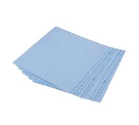 WRITWAA 80 Pezzi Panno in Microfibra Blu Morbidezza per Pulizia Occhiali e Gioielli, Straccetto Delicato Rimuove Oli e Polvere per Lenti e Schermi