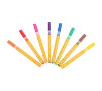 WRITWAA 8pezzi Pennarello per Vernice Pennarello per Ceramica Plastica Metallo Legno Tela o Pneumatici Utilizzabile per Vari Progetti Creativi e Artistici Design Ergonomico Facile da Impug