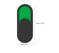 WRITWAA 9 Pezzi Cartello Porta Acrilico per Bagno e Dormitorio Indicatore Rapido stato Occupato o Segnale Versatile per Porta