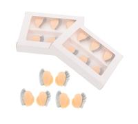 WRITWAA 9paio Palpebre Sostitutive in Silicone Realistico Da Palpebre Per Manichino Per Esercitazioni Di Estensione Ciglia Con Cambio Rapido Per Pratica e Formazione Continua