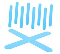 WRITWAA Abbassalingua in Plastica 10 Pezzi, Bastoncini Orali Medici Per Esami Clinici, Superfici Lisce Bordi Arrotondati, Uso Professionale e Creativo, Sicurezza Per Pazienti Sensibili