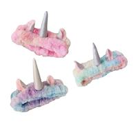 WRITWAA Accessori Per Fasce Per Il Trucco Da Ragazza Fasce Elastiche Per Il Viso Per La Doccia Set Da 3 Pezzi
