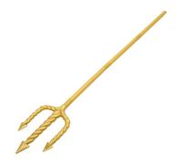 WRITWAA Accessorio Da Forchetta Da Diavolo Staccabile Accessorio Da Forchetta Da Demone Dorato Per Cosplay Per Feste Di Halloween Per Costumi Da Re Diavolo