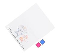 WRITWAA Albero Impronte Digitali per Rivelazione del Sesso Libro degli Ospiti Cartello e Timbri Colorati Decorazioni per Shower e Primo Compleanno