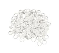 WRITWAA Anelli Monouso per Trucco Ciglia 500 Pezzi Taglia S Porta Pigmenti Calamaio per Tatuaggi Sopracciglia Strumenti Professionali
