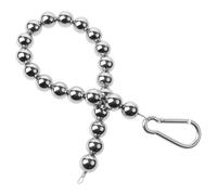 WRITWAA Anello in Acciaio Inox per Aste Portabandiera, Perline Guida Antivento, Accessorio Fissaggio Bandiere per Uso Esterno, Resistente e Facile da Installare, 1 Pezzo Argento