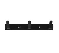 WRITWAA Appendiabiti da parete con 3 ganci - Autoadesivo, senza forature, per bagno - Ganci metallici multifunzione da parete per asciugamani e utensili