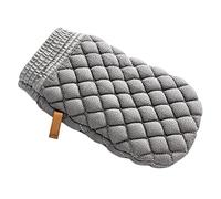 WRITWAA asciugamano da bagno strofinare scrubber Uomini macchia buio esfoliante exfoliate cleaning guanti rondella posteriore per doccia asciugamani esfolianti per il corpo Viscosa Grey