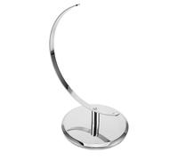 WRITWAA Base per Globo Geografico Rotante, Supporto per Mappamondo da 25cm, Plastica Argento, Pezzo di Ricambio, per Globo Terrestre, per Apprendimento Interattivo e Casa
