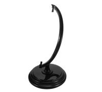 WRITWAA Base per Globo Rotante da 25cm, Supporto Nero in Plastica | Ricambio Facile da Montare, Stile Minimalista, per Studio e Scrivania, Adatta a Globo Antico